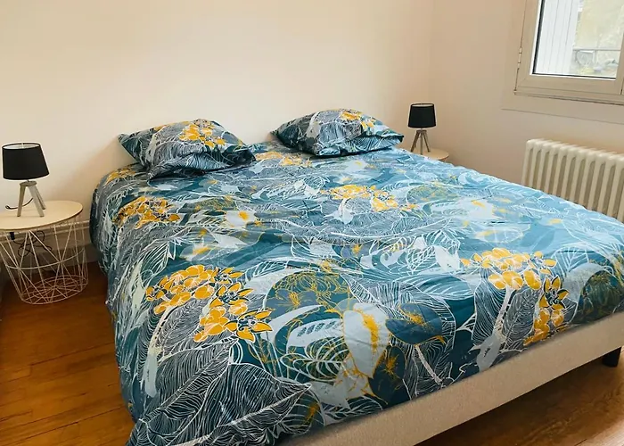 Charmant Appartement De Coeur De Ville - 2 Chambres Lits Queen Size - Netflix - Wifi